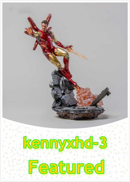 

аниме мстители 4 1 / 10mk85 железный человек финальная битва статуя модель рука