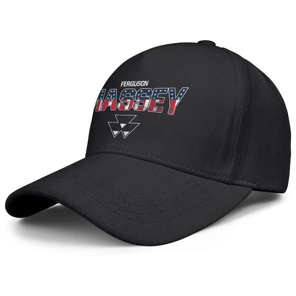 

massey ferguson american flag mens and womens adjustable trucker cap custom fitted cute original baseballhats farm tractor camouflage, Blue;gray
