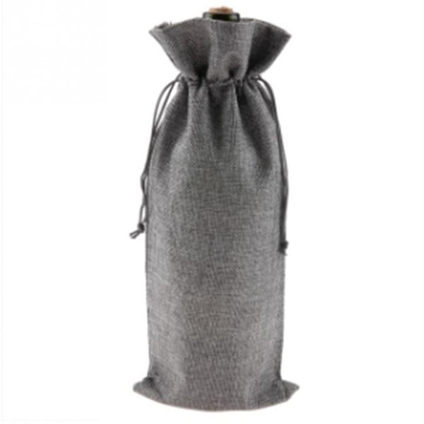 

12pcs durable wine bags non-woven fabric linen red wine bottle glass bag travel pouch gift weddings reusable weddings packaging