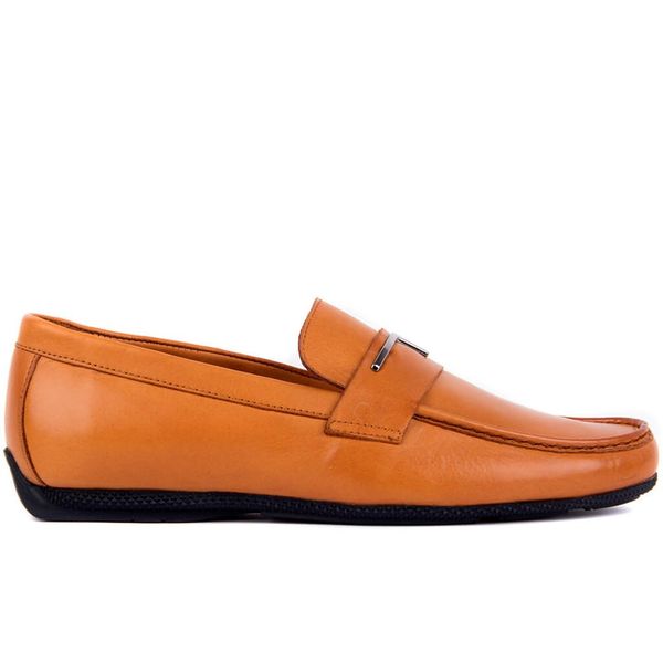 

sail lakers-tan men casual leather shoes, Black