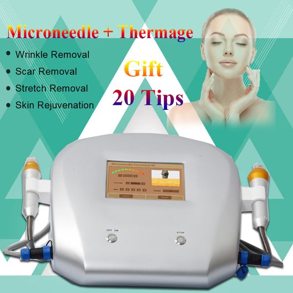 

thermage machine rf microneedle anti-wrinkle treatment radio frequency treatment fractional rf face lifting thermager portable beauty device