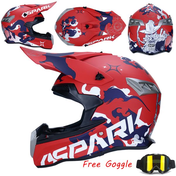 

профессиональный кроссовый шлем dot approved мотокросс шлем легкий capacete casco racing каскад downhill racing