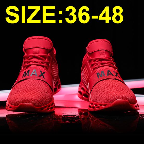 

36-48 shoes men sneakers breathable casual shoes krasovki mocassin basket homme comfortable light trainers chaussures hommes, Black