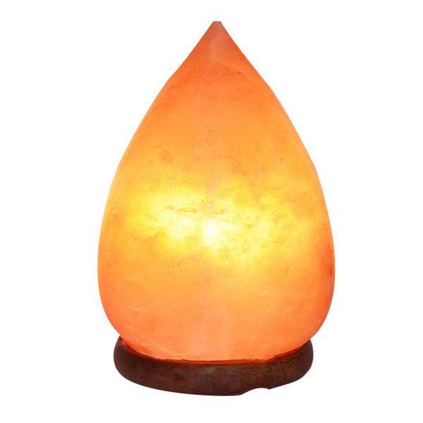 

гималайский кристалла соли лампа падения shaped анион настольная лампа night light 1шт