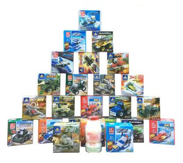 

2019 Children Intelligence Assembling Granule Automotive Machinery Toys Multi-functional and Various Educational Gifts Good quality wholesal