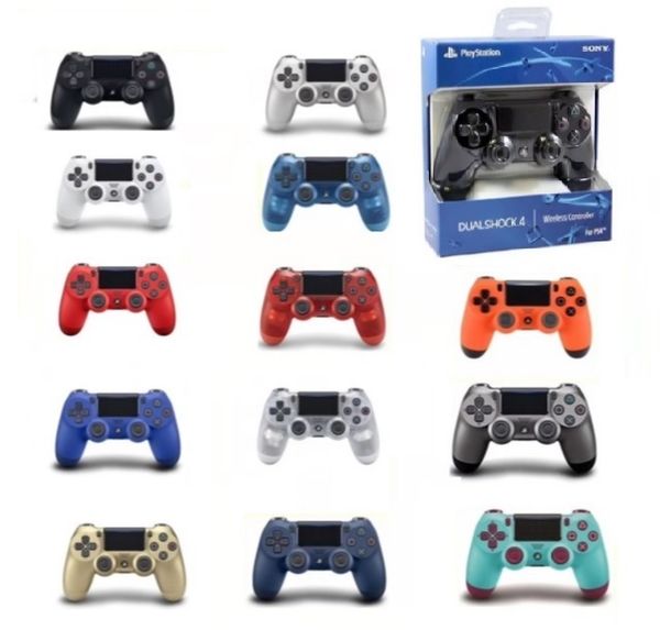 

Wirele controller for ony play tation 4 p 4 y tem game con ole gaming controller game joy tick with retail package