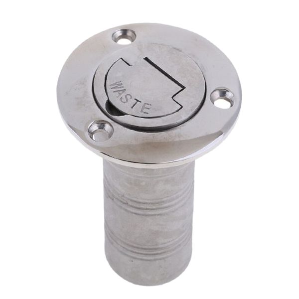 

deck filler waste fuel filler neck with 316 stainless steel fuel filler cap for 38 mm fuel hose