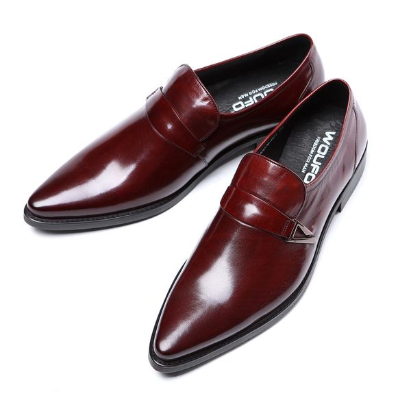 

мужчины обувь бизнес формальная одежда кожаная обувь мужская oxfords большой размер коровьей zapatos de hombre кожаные ботинки, Black
