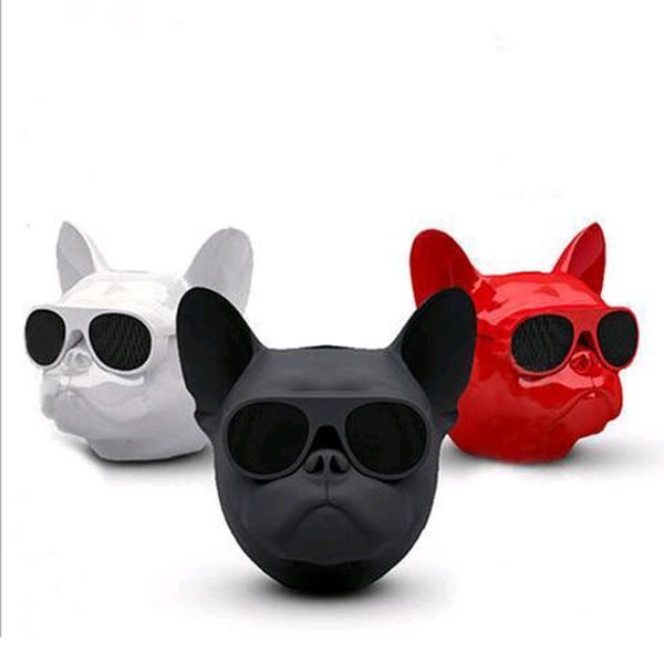 

новый мини bluetooth спикер портативный стерео сабвуфер динамик громкой связи aerobull для iphone 8x собачьей головы bluetooth спикера