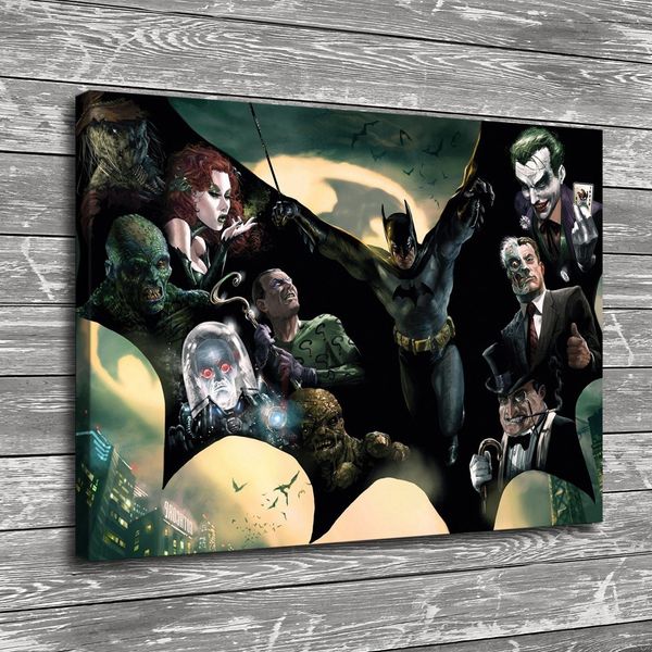 2020 Dc Comics Batman Canvas Prints Wall Art Oil Painting Home Canvas Prints Wall Art Oil Painting