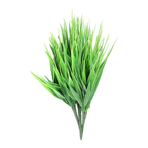 

4pcs artificial grass plastic durable portable nontoxci fake plant wheat grass for office decoration home wedding