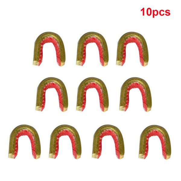 

10 pieces archery arrow bow string buckle jacket set copper dot bow string position archery accessories