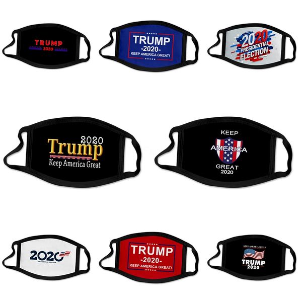 

100 1шт дизайнер trump face mask маска для лица дети с упругими ear loop 3 слойный дышащий блокировка против пыли anti-загрязнения adul # 77, Black