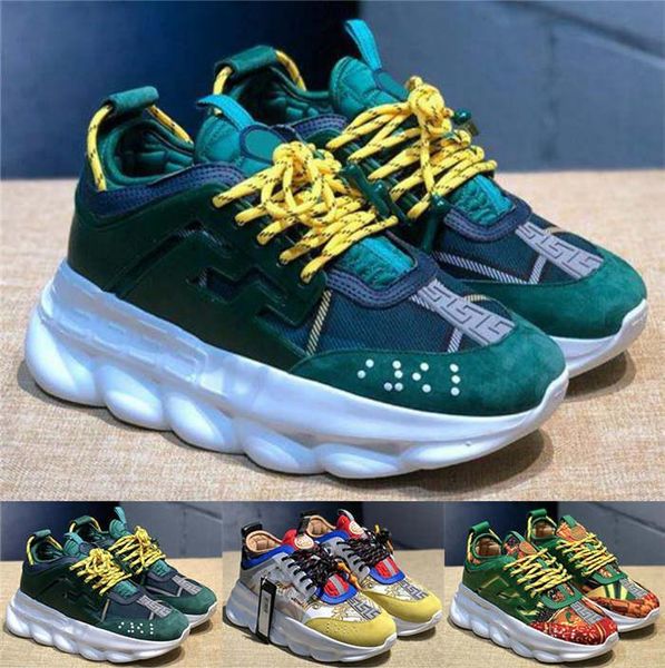 

medusa women youth boys golden shoes chain reaction men luxe trainers outdoor mens running 2020 luxury sports chaussures joggers scarpe, Black