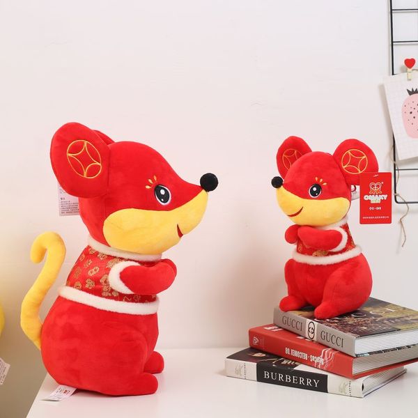 

plush rat mouse stuffed cartoon animals 2020 chinese new year zodiac animal mascot toys