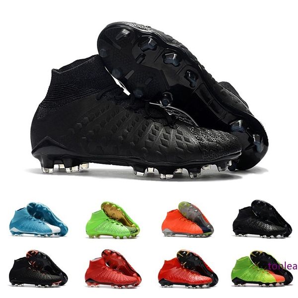 

mens ankle fg soccer cleats hypervenom phantom iii df soccer shoes neymar ic football boots cleats men football shoes