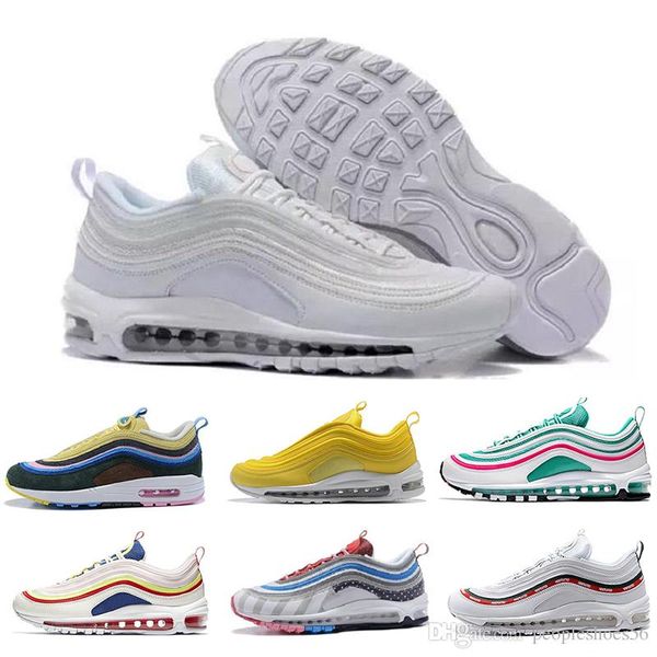 

2019 new arrival with box casual mens womens running shoes cushion silver gold sneakers athletic designers sports outdoor shoes