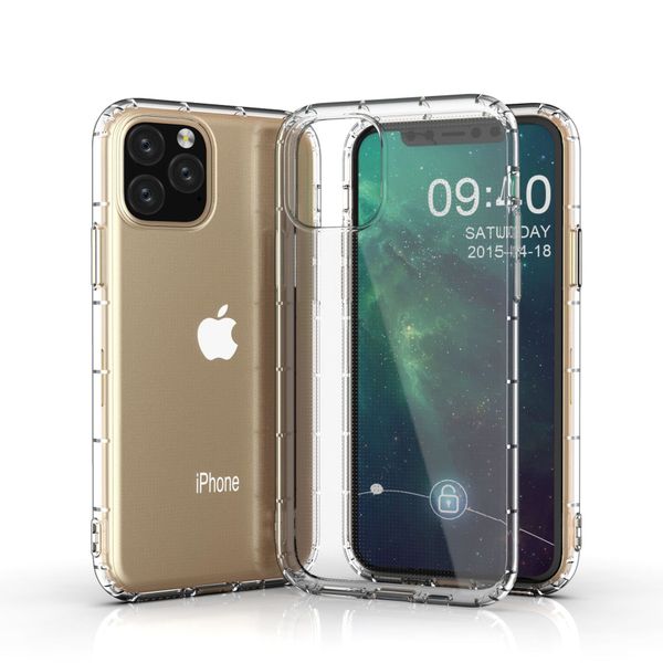 

2019 для iPhone 11 5,8 6,1 6,5 Ultra Thin Clear Soft TPU Case