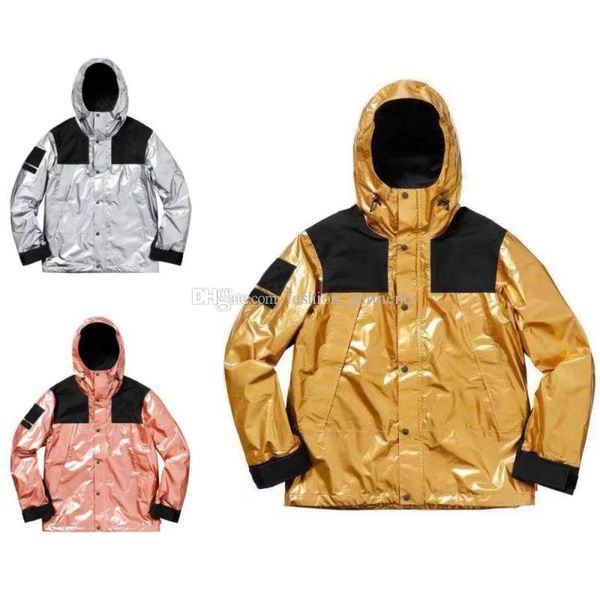 

роскошные мужские куртки конструктора женщин людей ветровка конструктора куртки мужская одежда metallic mountain parka дизайнер зимние пальт, Black;brown