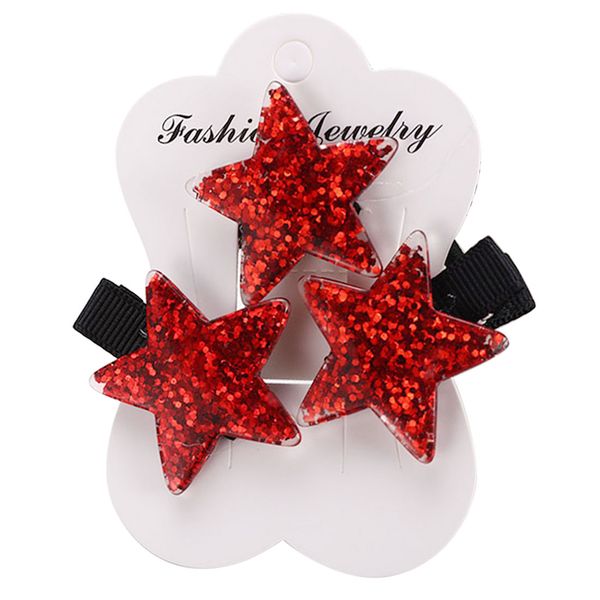 

3 pcs/lot headwear layer glitter kids hairpins sequins princess headdress accessories cute mini little girls hair bows clips, Slivery;white