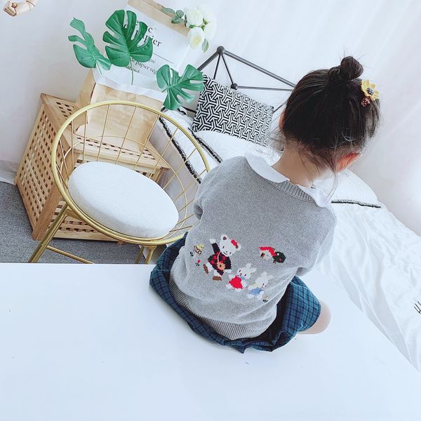 

vndrs 2020 fam japanese knitted girl rabbit cartoon style all-match cardigan 2020 fam japanese knitted girl rabbit cartoon style coat all-ma, Blue