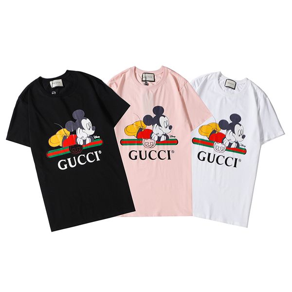 

2020 mens brandshirts designershirts luxury mens women t shirts summer tees short sleeves fashion hoodie street sweatshirts c1 b105543l, Black