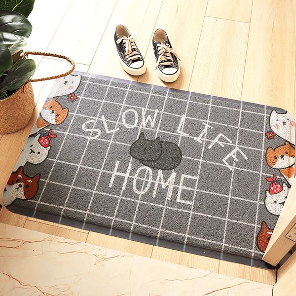 

nordic style floor mat skid resistant repeatable home kitchen