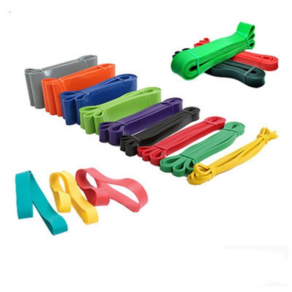 

yingtouman exercise elastic band resistance band workout ruber loop strength pilates fitness equipment training tools