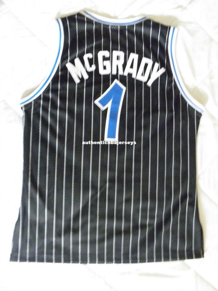 

rbk sewn tracy mcgrady #1 jersey mens vest size xs-6xl stitched basketball jerseys ncaa, Black;blue