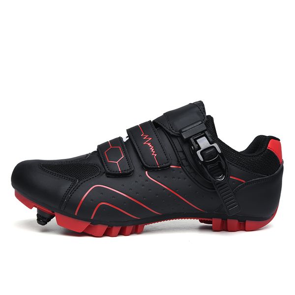 

road cycling shoes men outdoor sport bicycle shoes self-locking professional racing road bike zapatillas ciclismo, Black