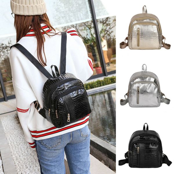 

us women girls mini backpack travel school satchel shoulder bag rucksack gift