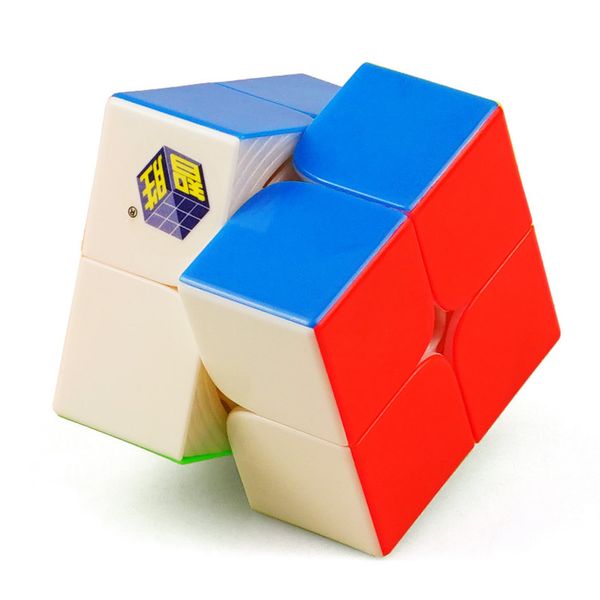 

юйсинь маленький magic cube 2х2 черный stickerless куб 2x2x2 cubo magico 3layers speed ​​cube профессиональные головоломки игрушки для детей