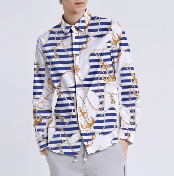 

print men's shirt fashion club clothing mens designer brand floral shirt slim long sleeve camisa baroque slim party, White;black