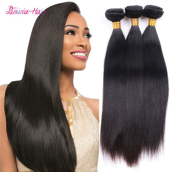 Malaysian Silky Straight Hair Unprocessed 8a Human Hair Weave 4