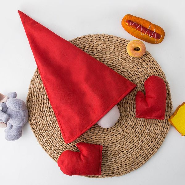 

christmas decoration christmas tree er set portable cute tree dress up set with hat nose gloves decor