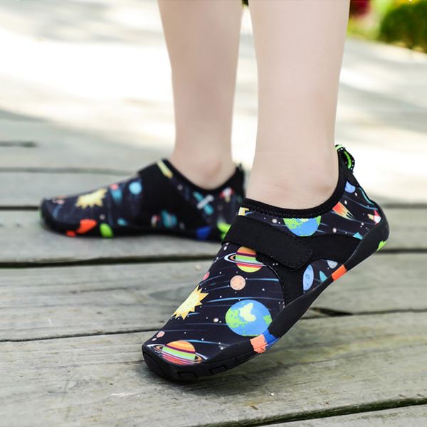 

kids swim water shoes quick dry non-slip barefoot wading shoes for boys girls zj55
