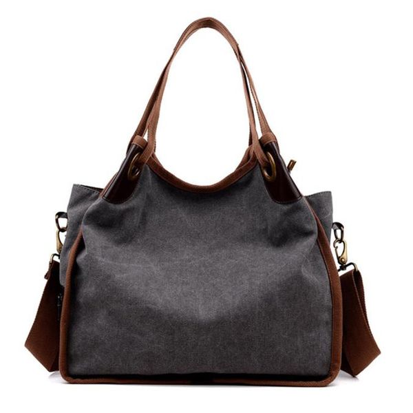 

fashion women messenger bag canvas solid vintage classic women shoulder bag cross-body bags youth girl casual tote handbags
