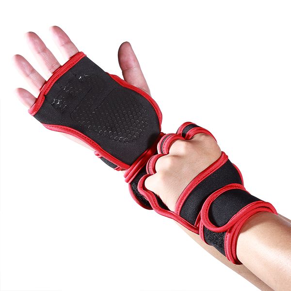 

breathable fitness gloves silicone palm hollow back gym gloves weightlifting workout dumbbell crossfit bodybuilding accessorie