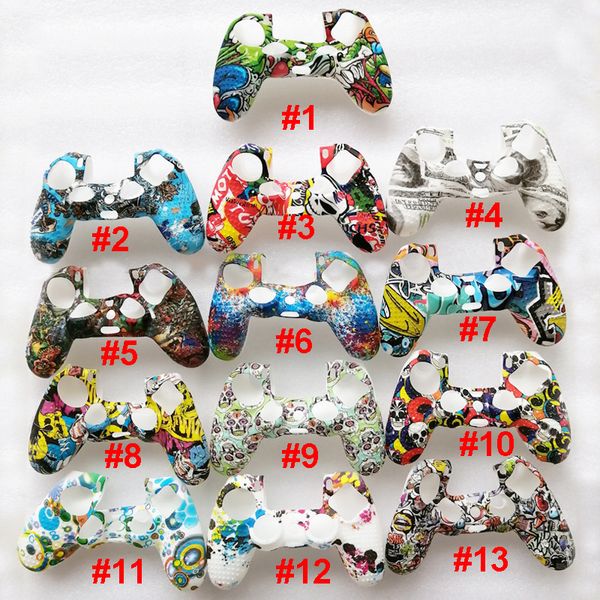 

colorful gamepad soft silicone gel protective case for ps4 wireless controller