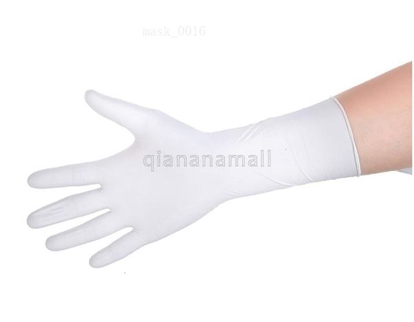 

blue 100pcs pink disposable gloves latex for home cleaning disposable food gloves cleaning gloves xs s m l xl slip acid alkali y200421