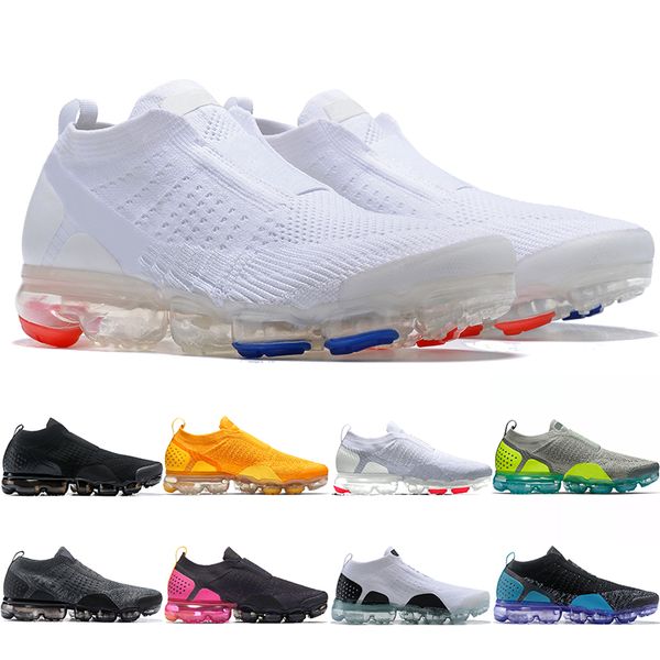 

2019 xamropav moc 2.0 men women running shoes triple black white wheat oreo grey mens designer trainer sport sneaker size 36-45, White;red