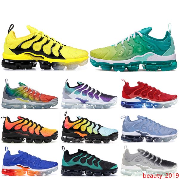 

bumblebee lemon lime tn plus men women running shoes dip dye mint orange triple black mens designer shoes trainers