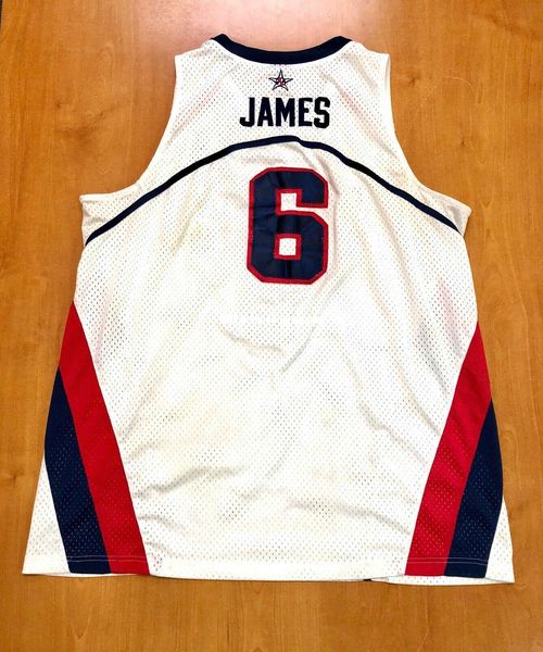 lebron james usa jersey 2008