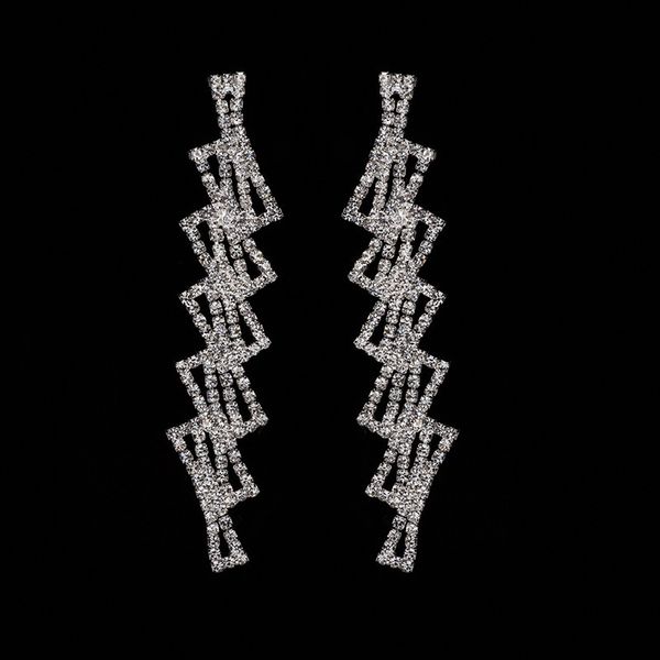 

fashion exaggeration alloy earring earrings woman clothing accessories, Golden