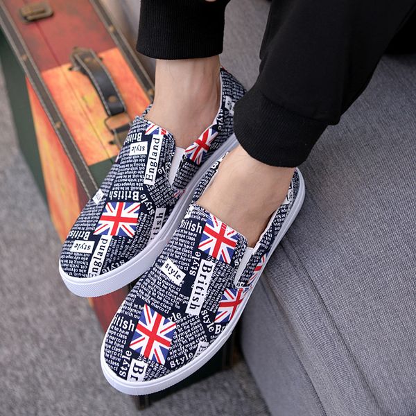 

shoe slip-on men's shoes autumn spring canvas casual shoes fashion peas loafers cloth old beijing work deodorizing, Black