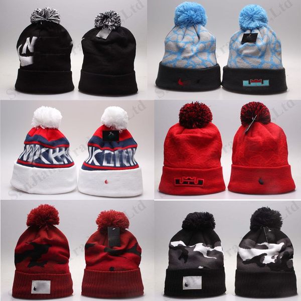 

nk brand men beanies polar fleece winter hat designer pom ball caps warm knitting outdoor sport beanie trendy headwear ski hat c91005, Yellow