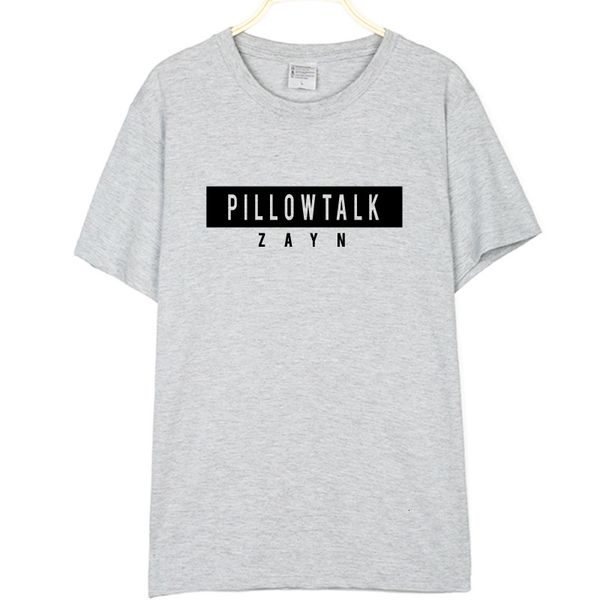

printing zayn letter cotton pillowtalk for men and women, White;black