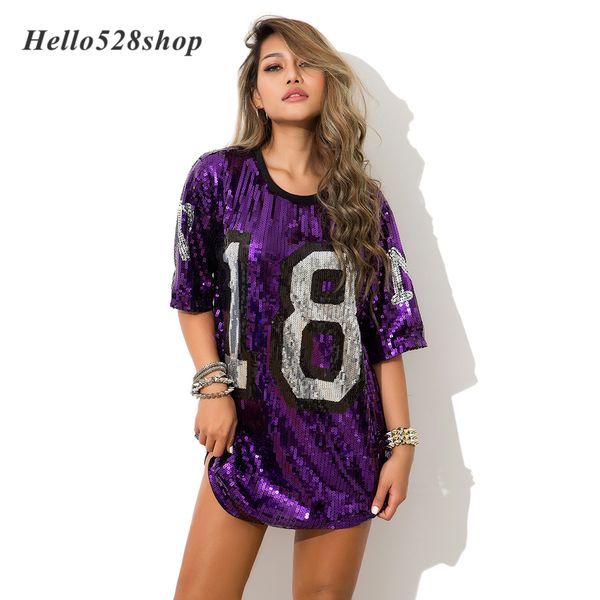 Hello528shop Kadınlar Tops # 18 Bar DS Kostümleri Şarkıcı Performans Dans Elbise Hip Hop Sokak Sahne Bayanlar Sequins Tişört