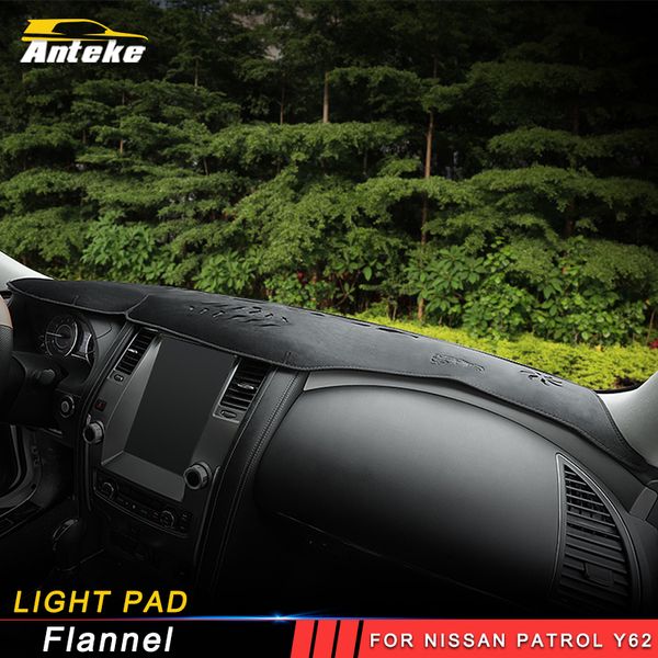 Anteke Auto Car Styling Dashboard Cover Dashboard Light Pad Covers Interior Accessories For Nissan Patrol Y62 Cars With Nice Interior Cheap Car
