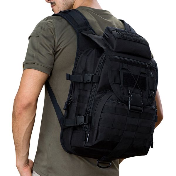 

tactics new sinairsoft 40l bag men arisoft waterproof molle bagpack backpack big assault travel bag packsack ly0041